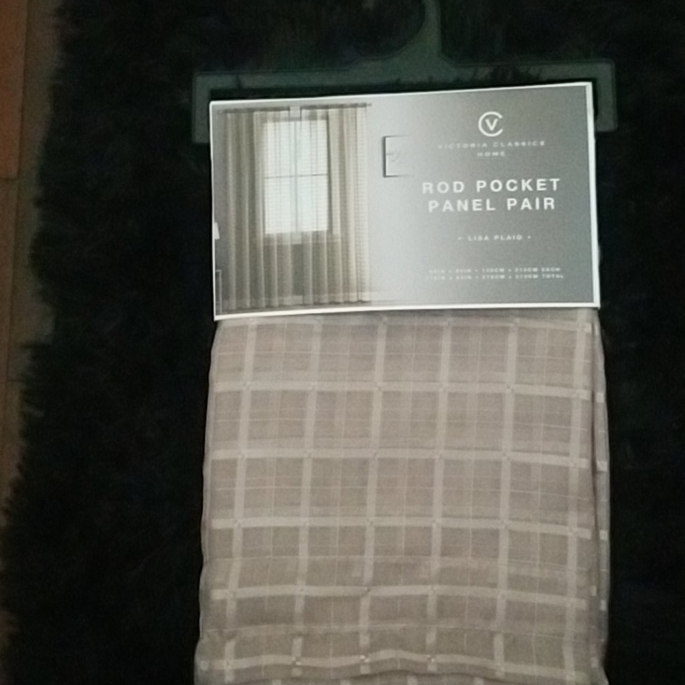 New Rod Pocket Panel Pair